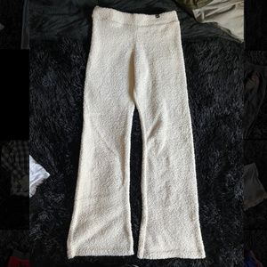 PINK flared leggings